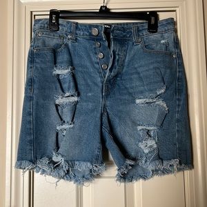 Fashion Nova denim shorts